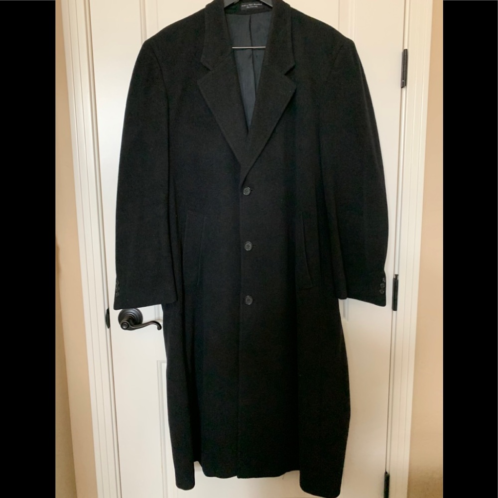 Christian Aujard Cashmere blend overcoat, 44L